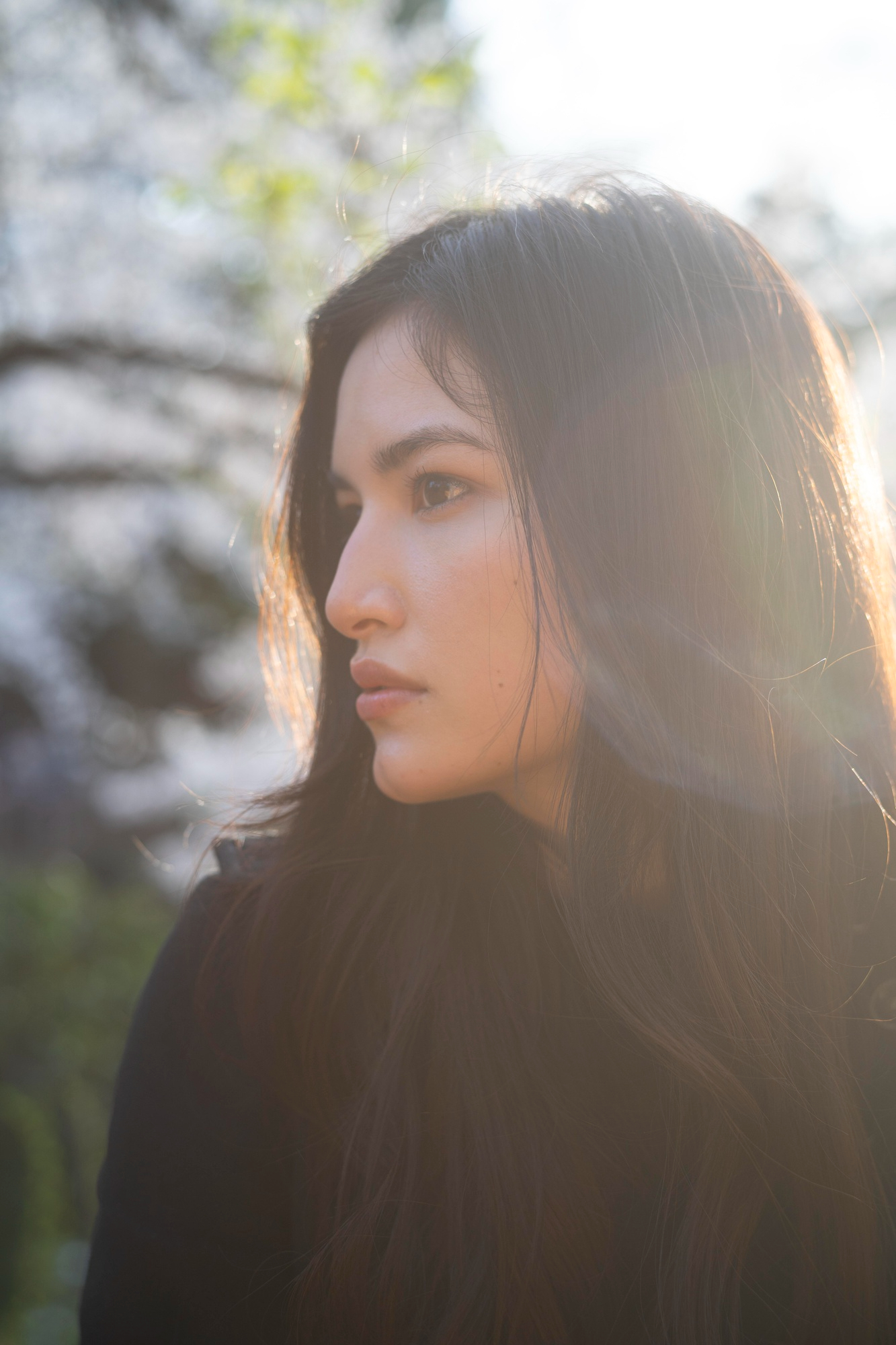 Retrato con luz natural difusa