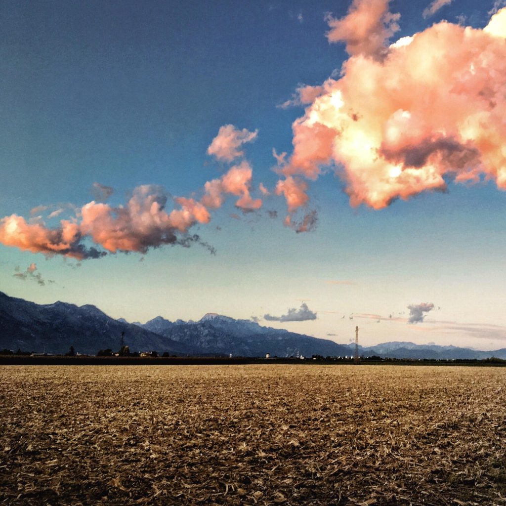 Composición con el cielo